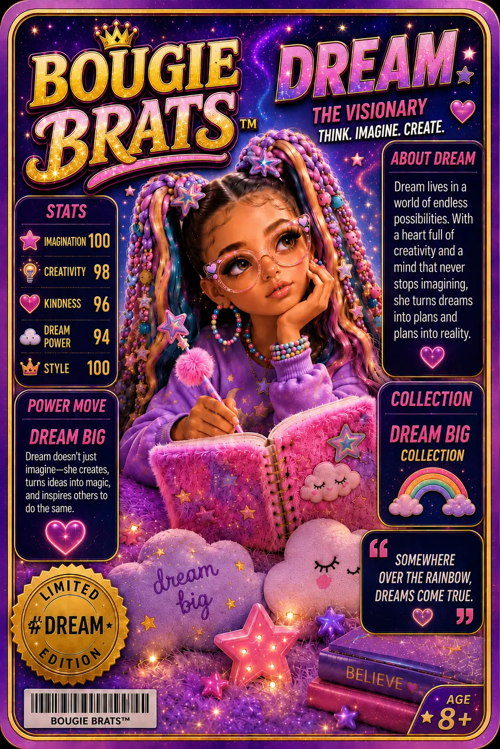 Dream, The Big Dreamer, a Bougie Brats character
