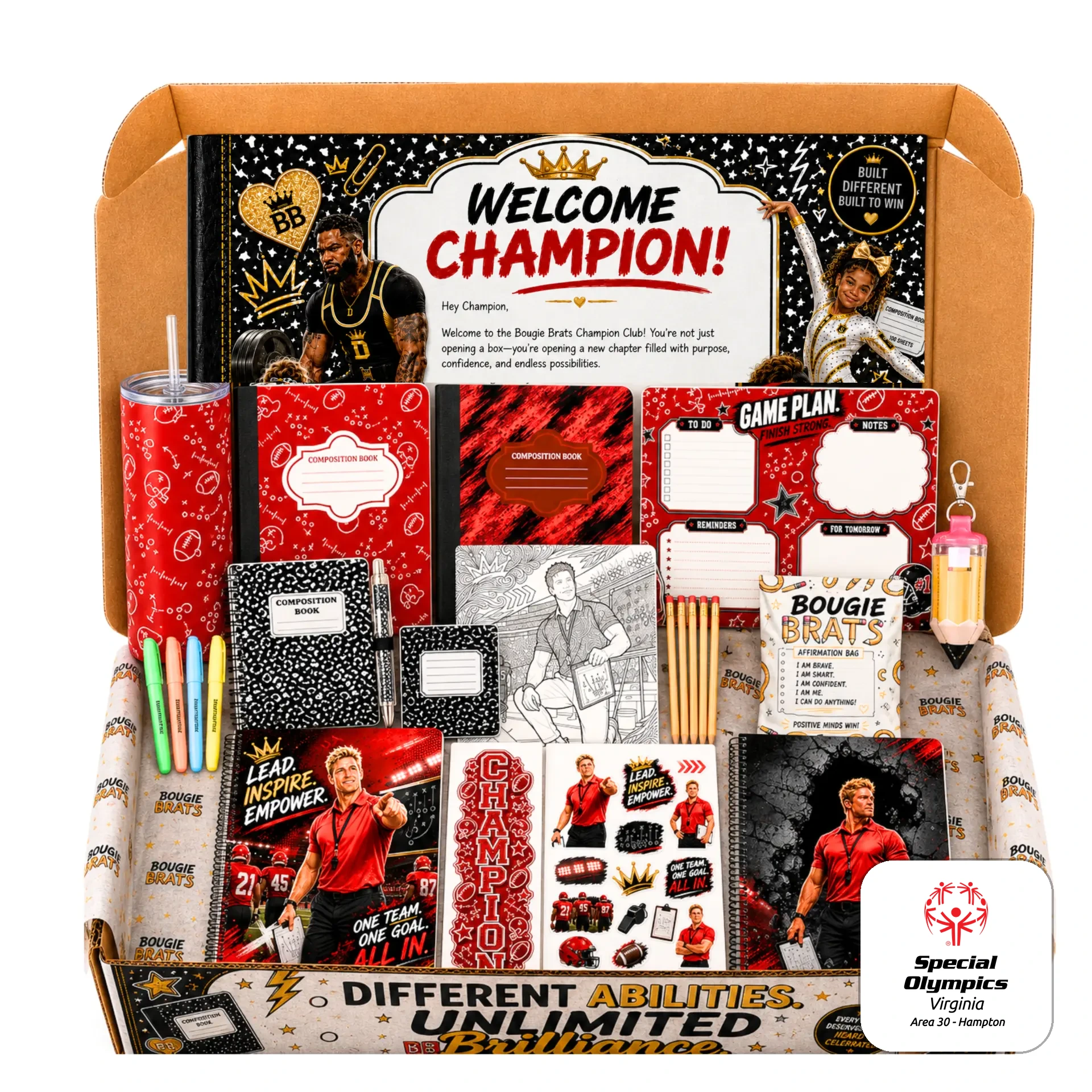 Coach's box — ready-made Champion box