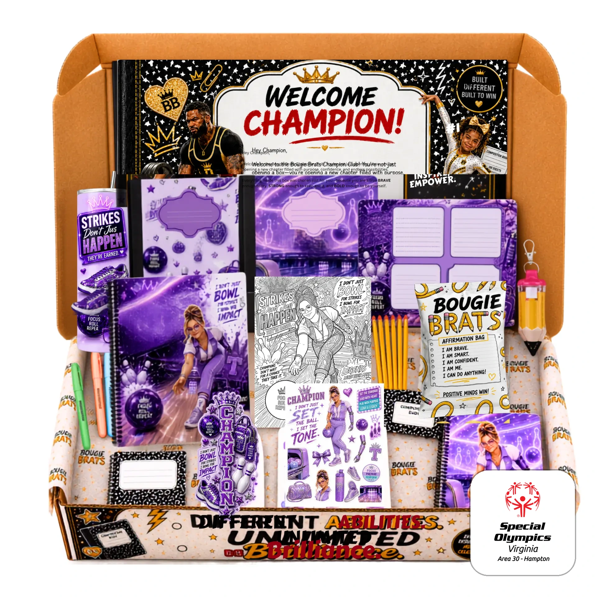 Tiana's box — ready-made Champion box