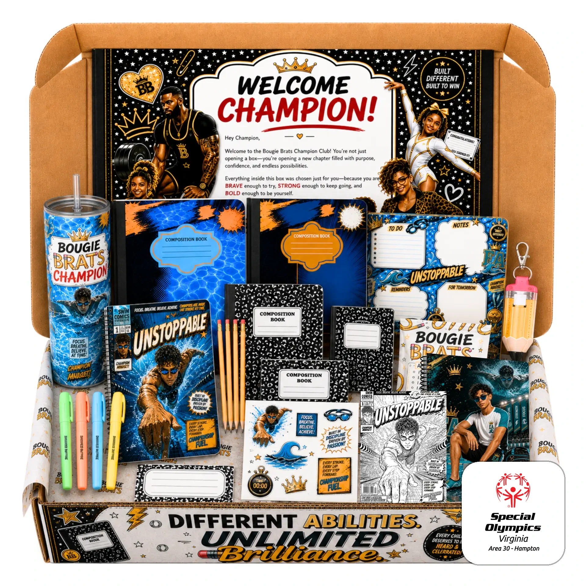 Ethan's box — ready-made Champion box